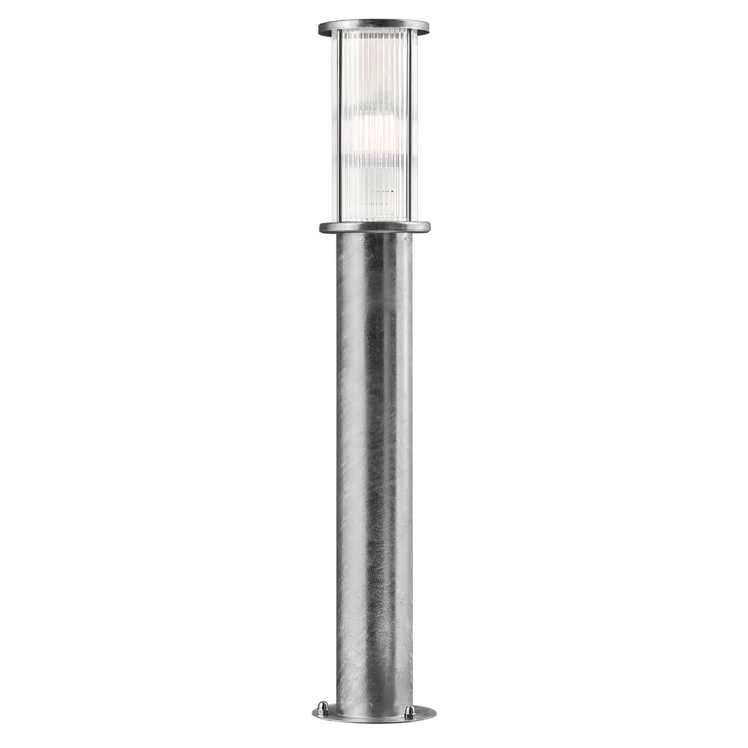 Linton Pole Galv Garden Light Galvanized