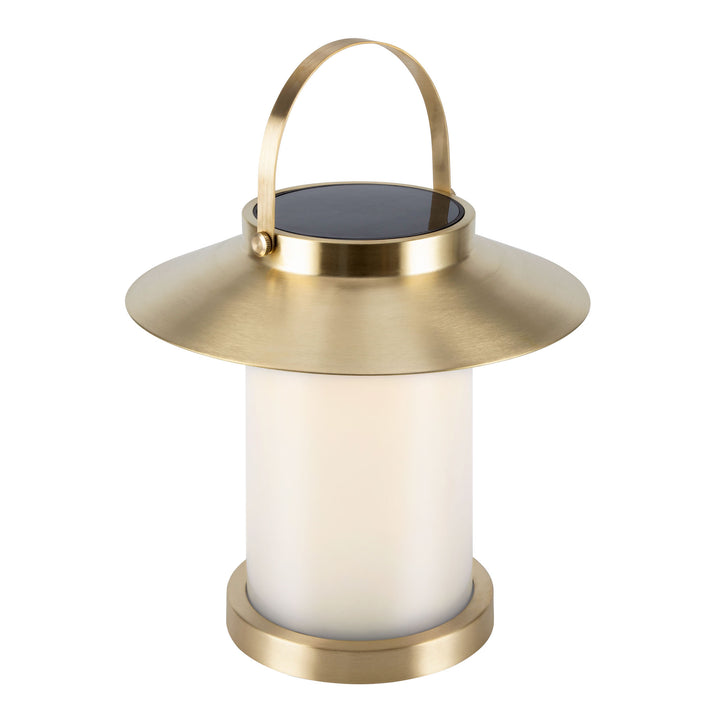 Temple 35 To Go Solar Brass Table Light Brass