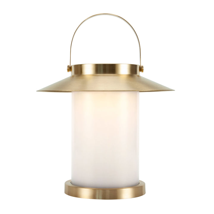 Temple 35 To Go Solar Brass Table Light Brass