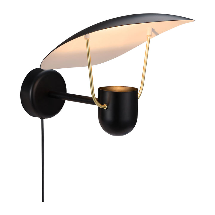 Fabiola wall Wall Light Black