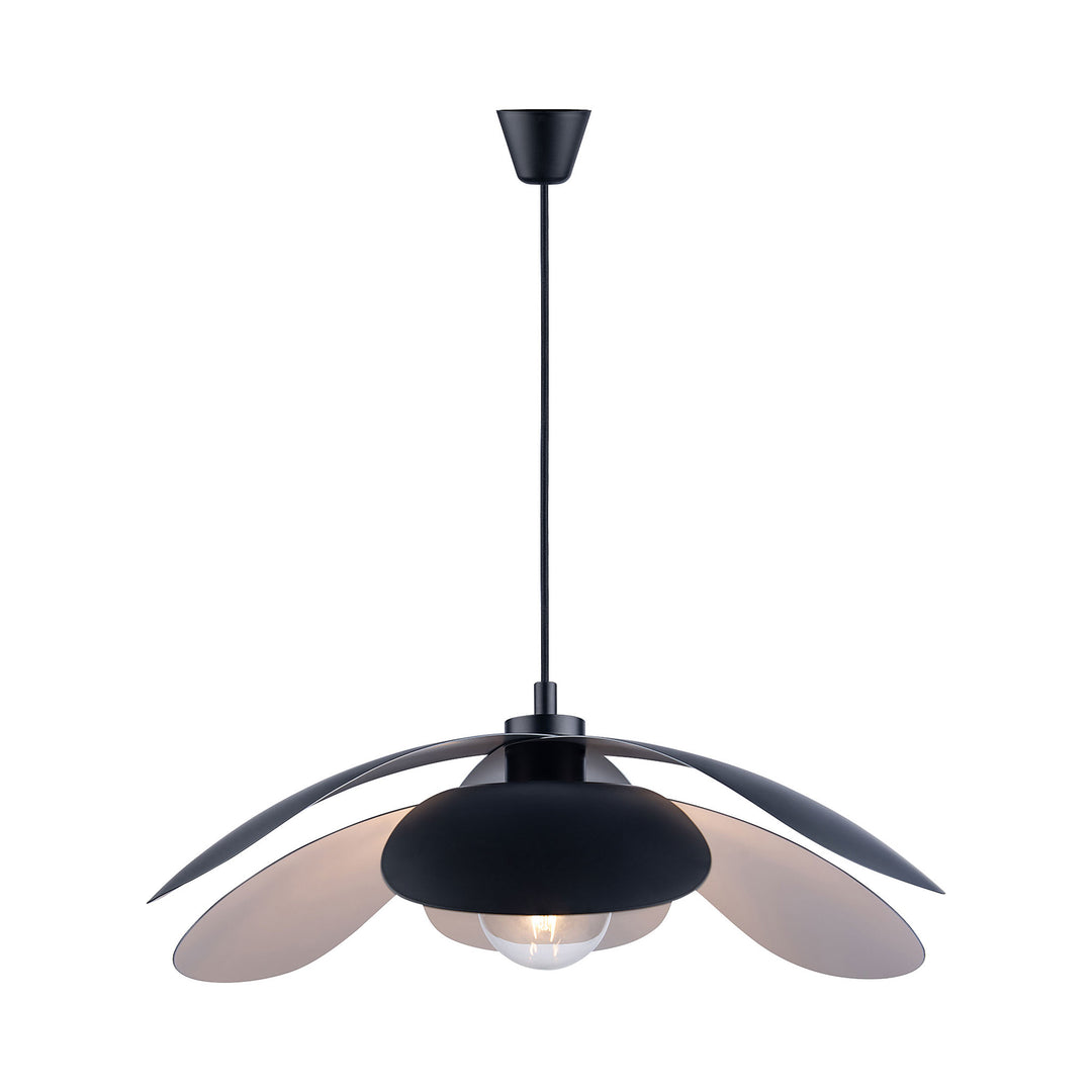 Maple Pendant 55 black Pendant Light Black