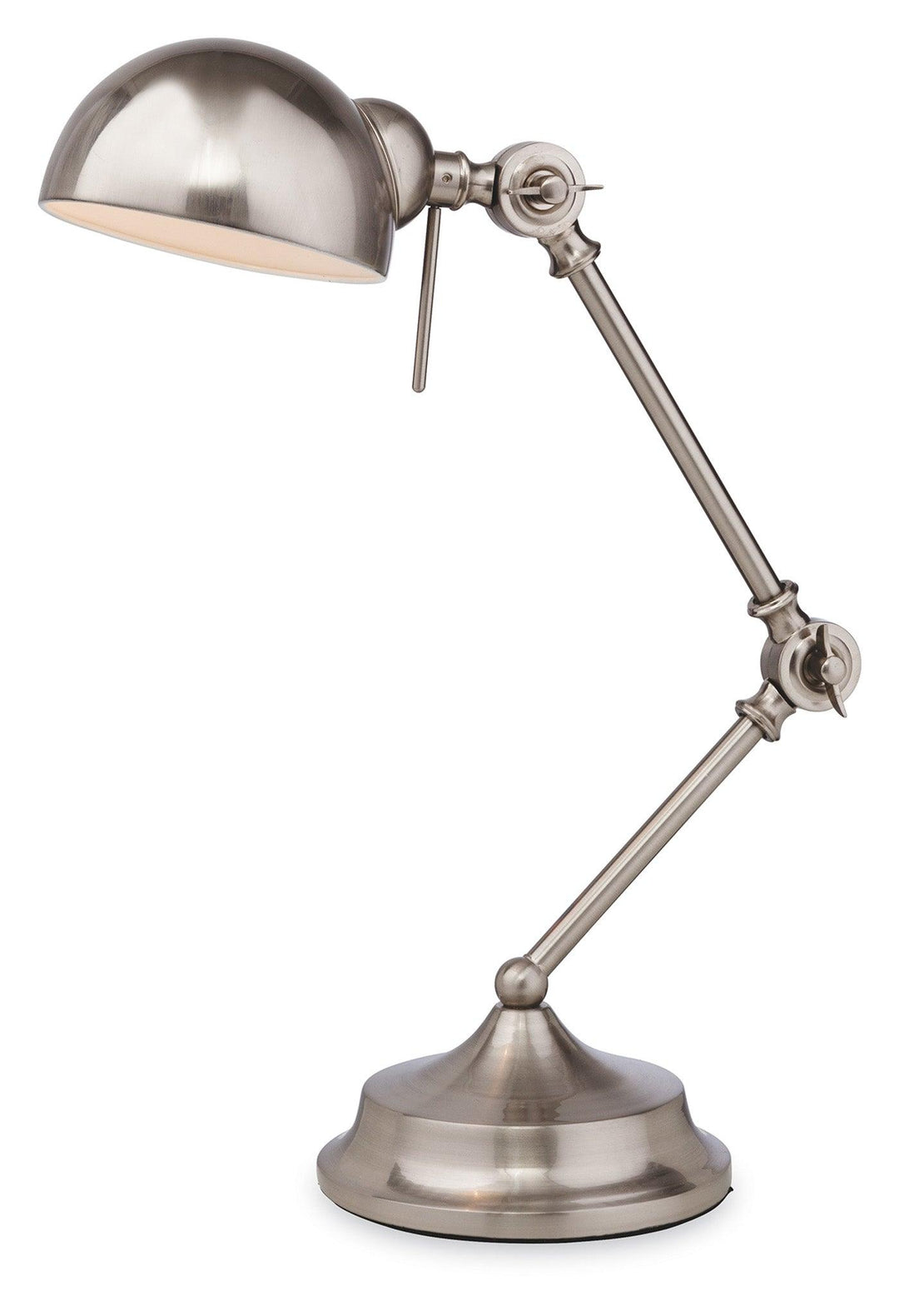 Beau Table Lamp Brushed Steel - Prisma Lighting