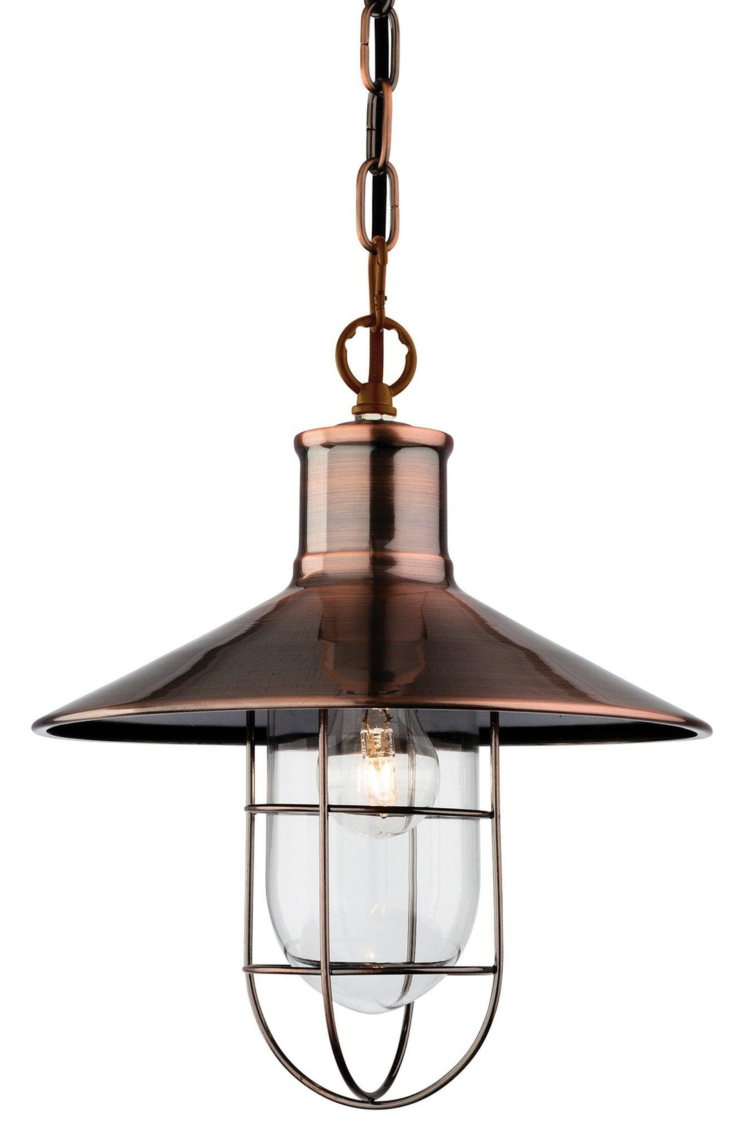 Crescent Pendant Antique Copper - Prisma Lighting