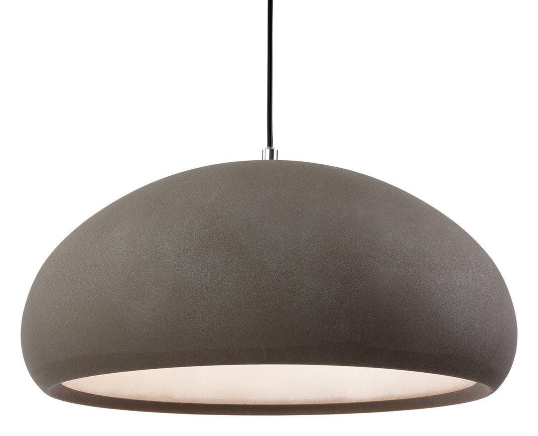 Costa Pendant Rough Sand Concrete - Prisma Lighting