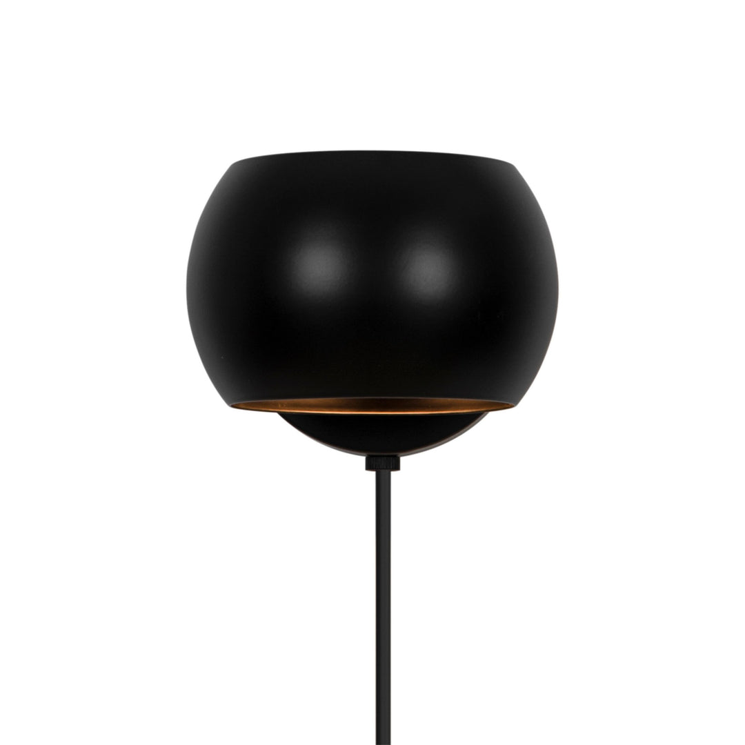 Belir | Wall light | Black Wall Light Brown