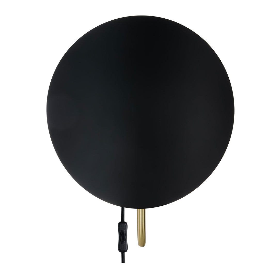 Spargo | Wall | Black/Brass Wall Light Brass