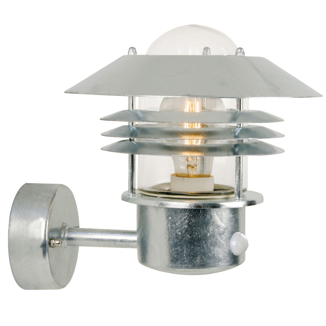 Vejers Sensor Wall Light Galvanized