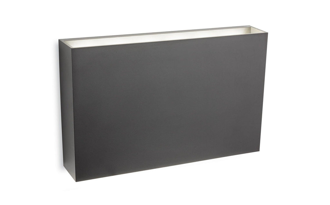 Midas LED 2 Light Wall Graphite Resin - Prisma Lighting