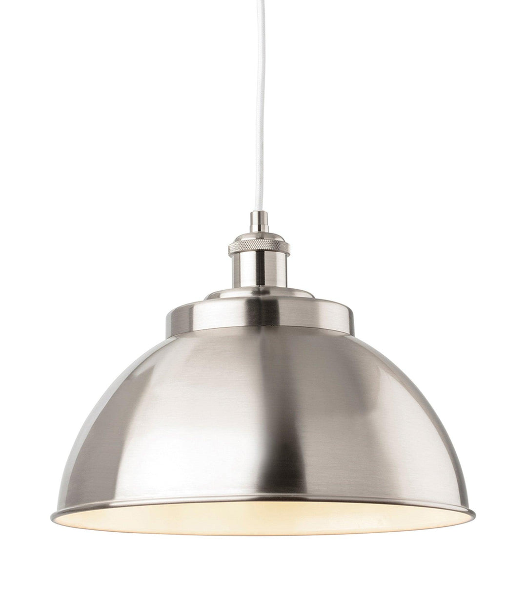 Genoa Pendant Brushed Steel - Prisma Lighting