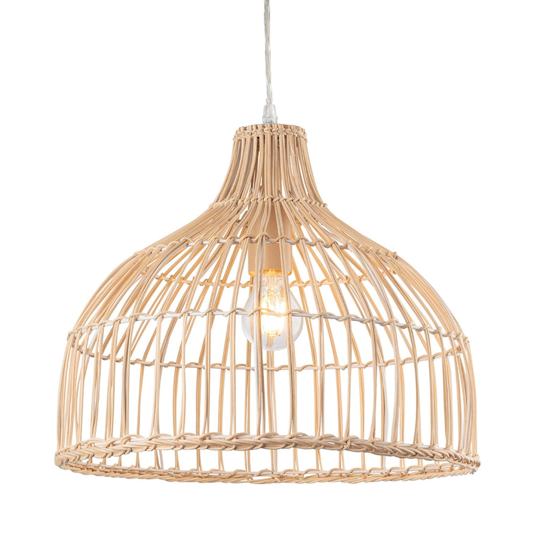 Rattan Pendant Natural Rattan - Prisma Lighting