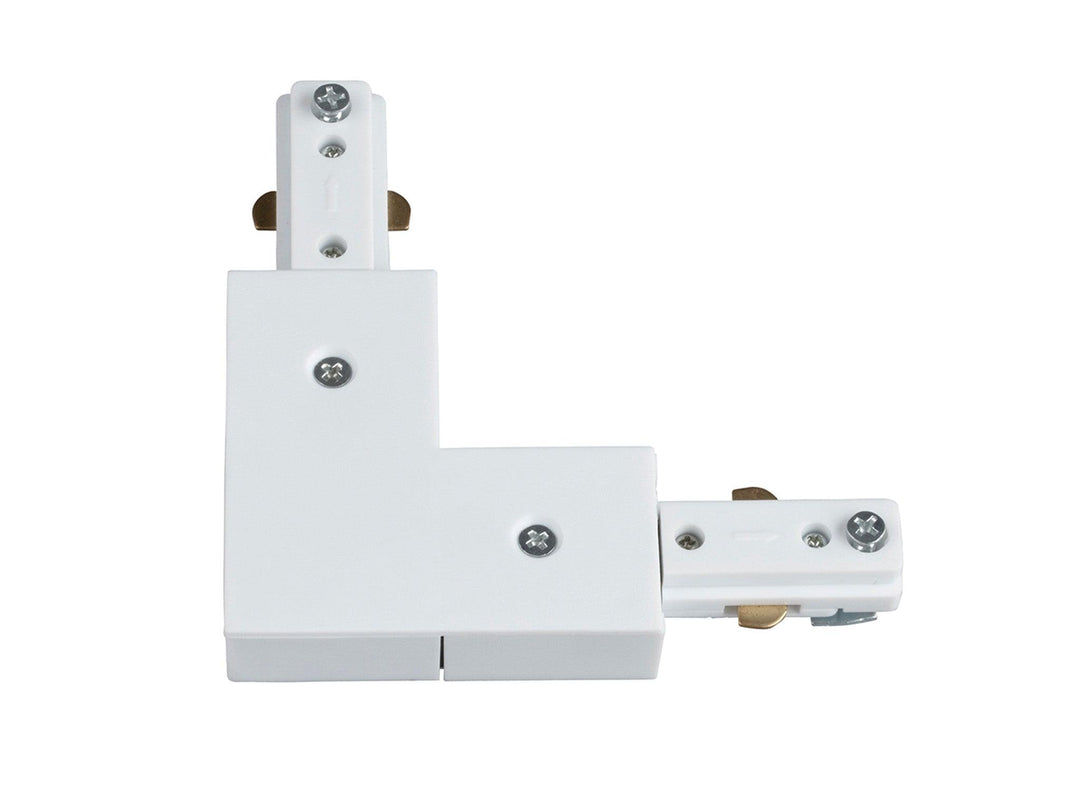 Max Track - L Connector White - Prisma Lighting