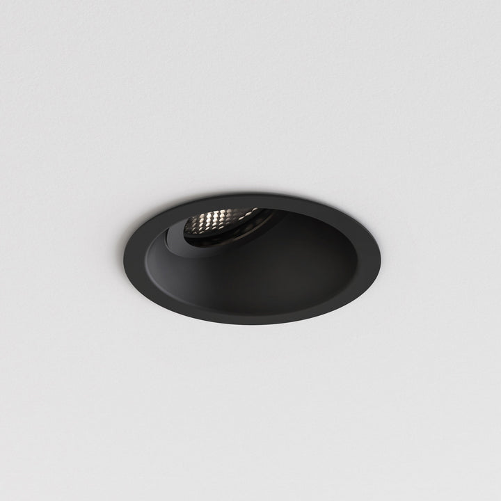 Astro Minima Slimline 25 Fire-Rated IP65 fixed downlight in Matt Black