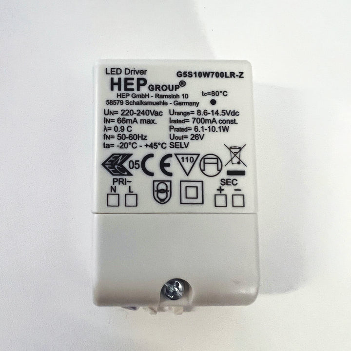 Image of Astro LED Driver CC 700mA 6-10W, supplied by Prisma Lighting