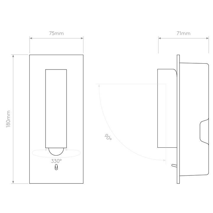 Image of Astro Fuse Switched LED II, supplied by Prisma Lighting