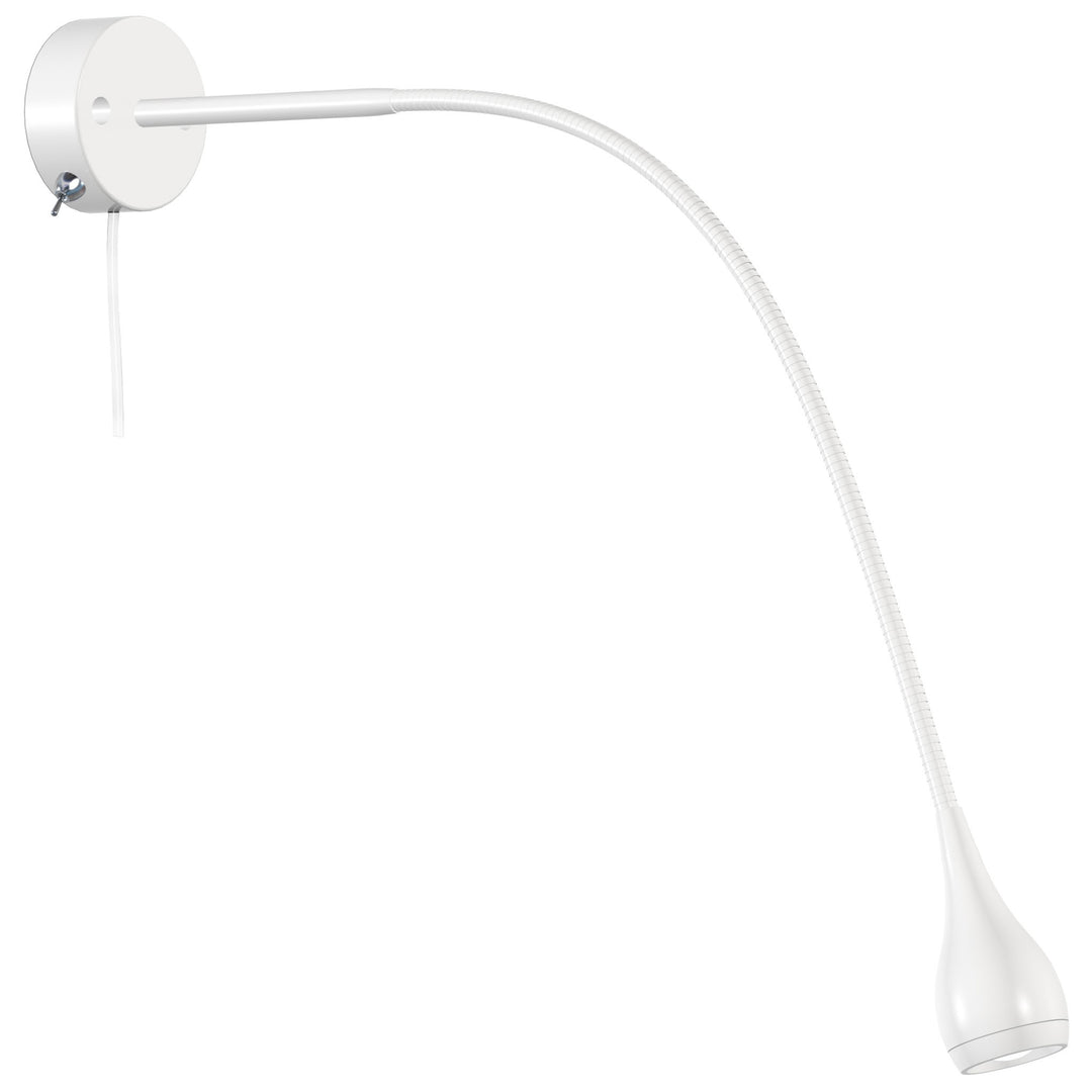 Drop Wall Light White