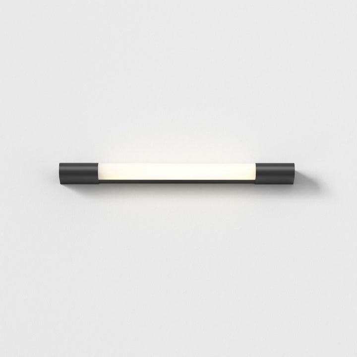 Astro Palermo 600 LED wall light in matt black, horizontal mount