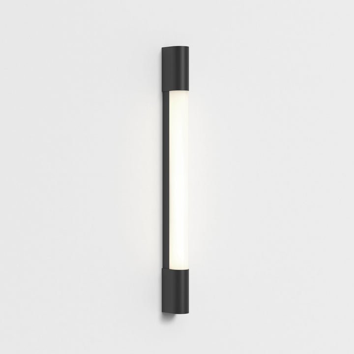 Astro Palermo 600 LED bathroom mirror light in polished chrome, vertical orientation