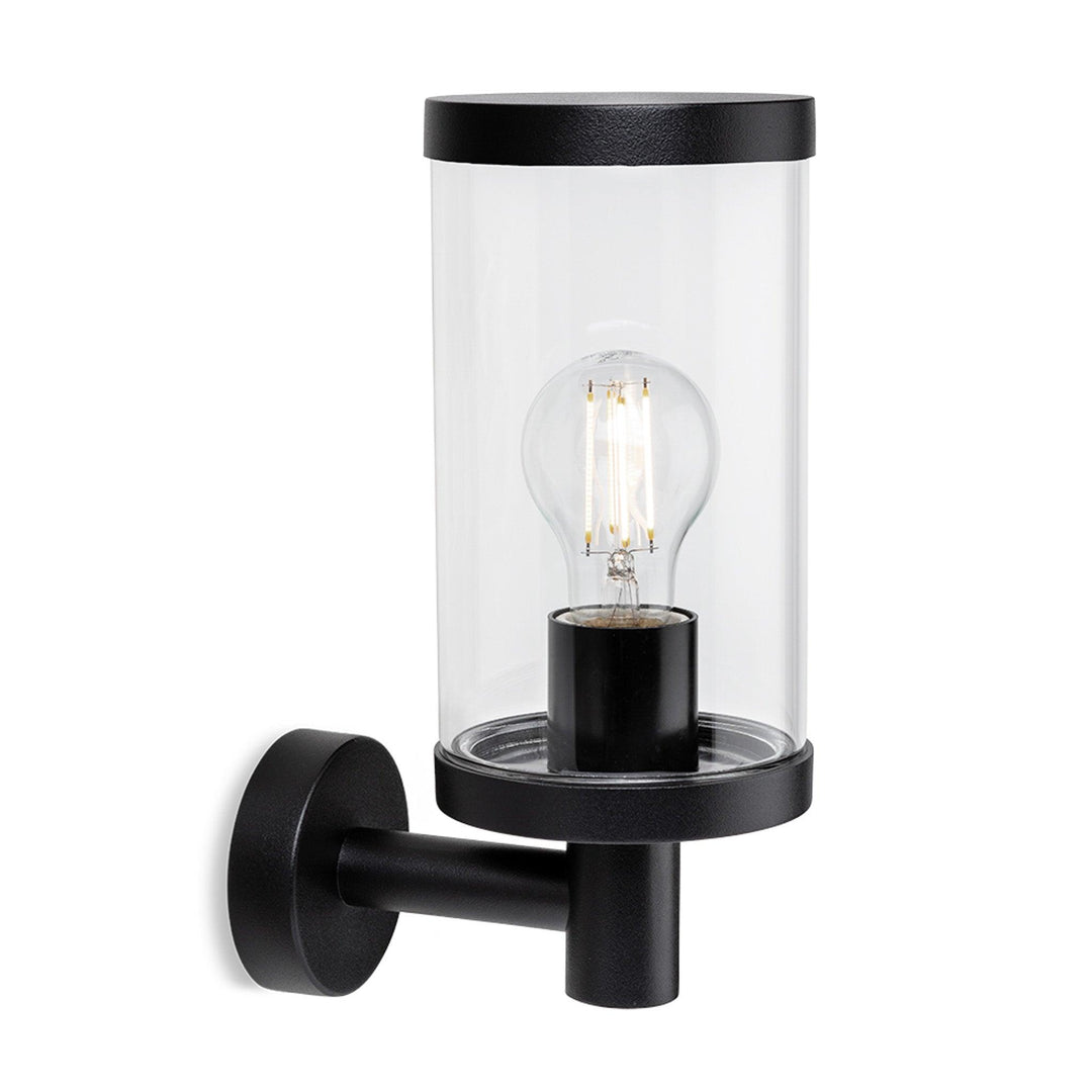 Lucas Wall Light - Uplight Black - Prisma Lighting