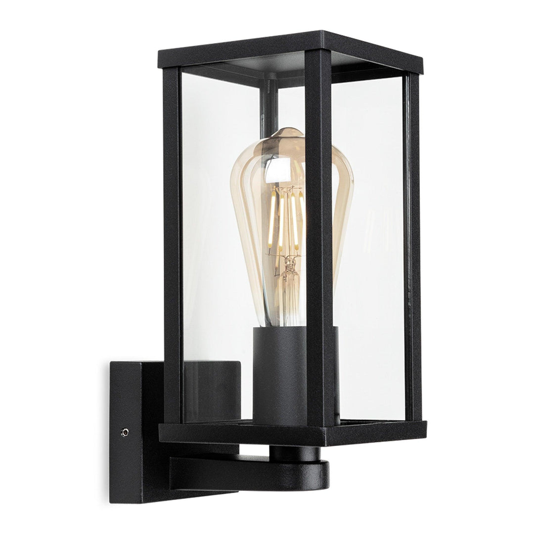 Dakota Wall Light - Uplight Black - Prisma Lighting