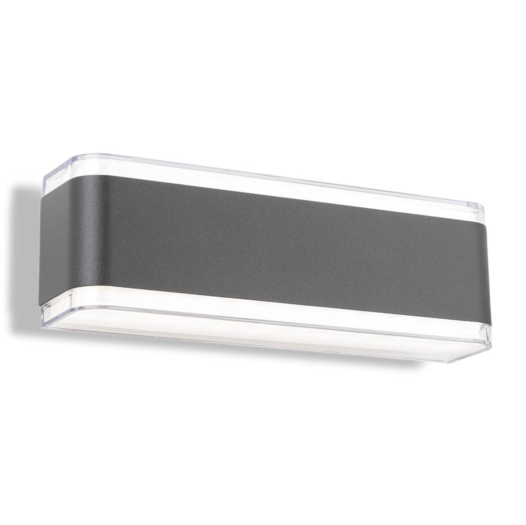 Capri LED Wall Light Graphite - Prisma Lighting