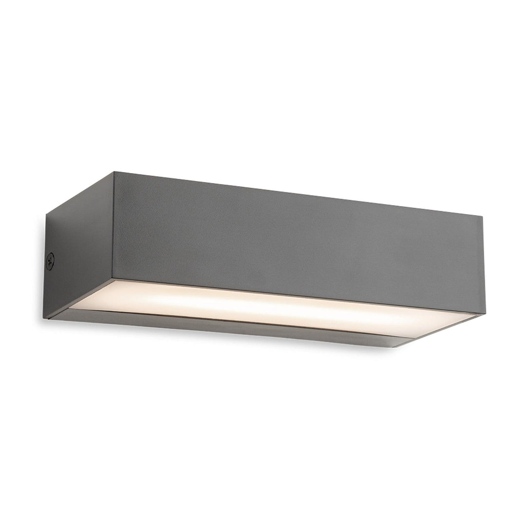 Texas LED Resin Wall Light Graphite - Prisma Lighting