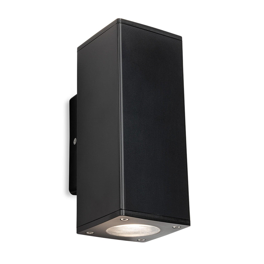 Ranger Resin 2 Light Wall Black - Prisma Lighting