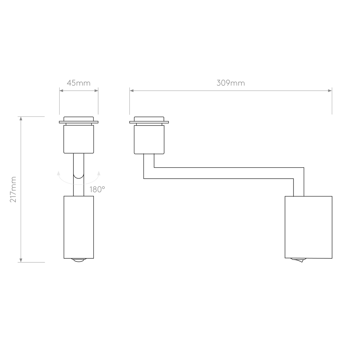 Image of Astro Telegraph Swing, supplied by Prisma Lighting