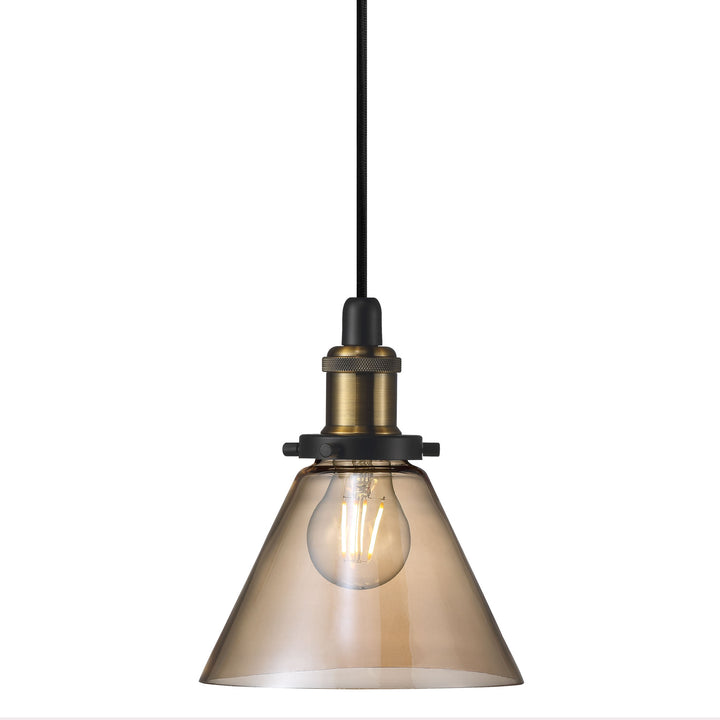 Disa Pendant Light Amber