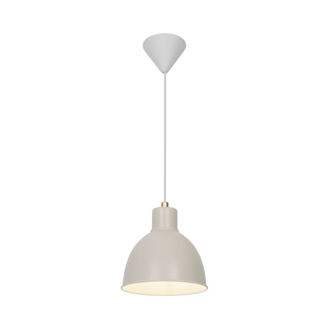 Pop Pendant E27 Beige Pendant Light Beige