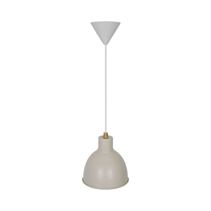 Pop Pendant E27 Beige Pendant Light Beige