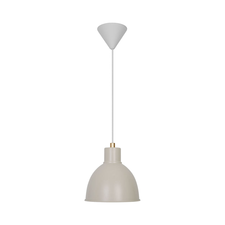 Pop Pendant E27 Beige Pendant Light Beige