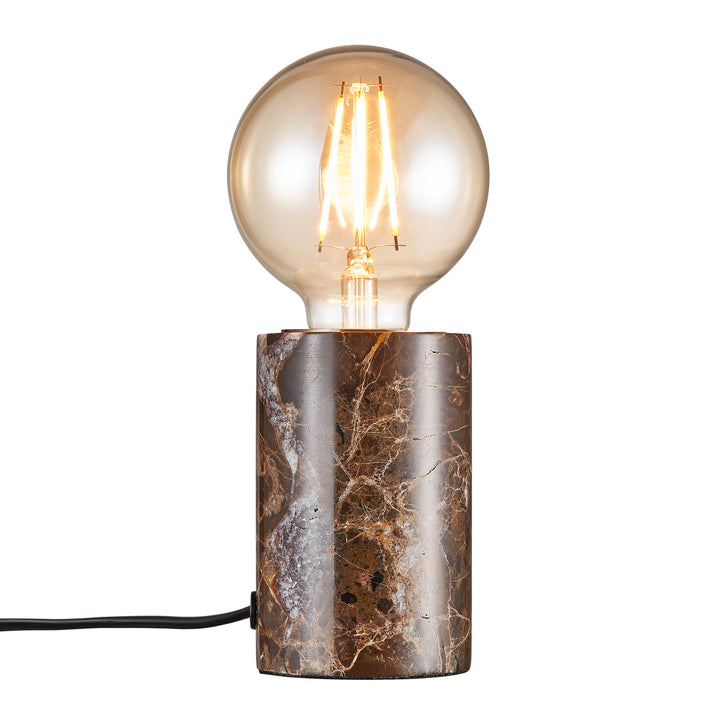 Siv | Table | Marble Brown Table Light Brown