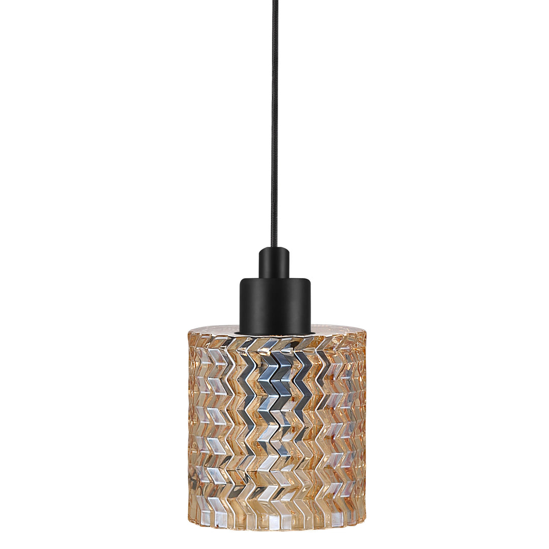 Hollywood Pendant Light Amber Amber