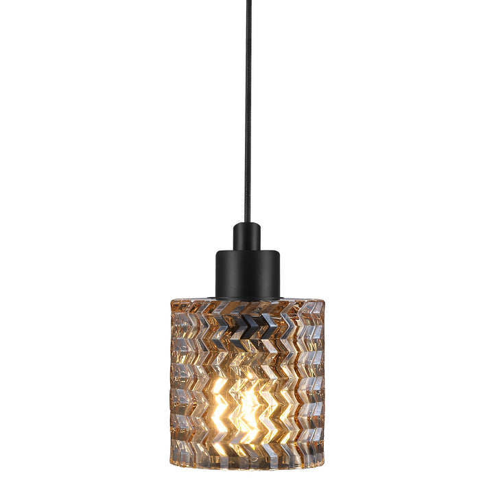 Hollywood Pendant Light Amber Amber