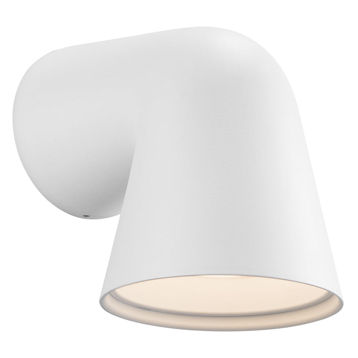 Front Single Wall Light White