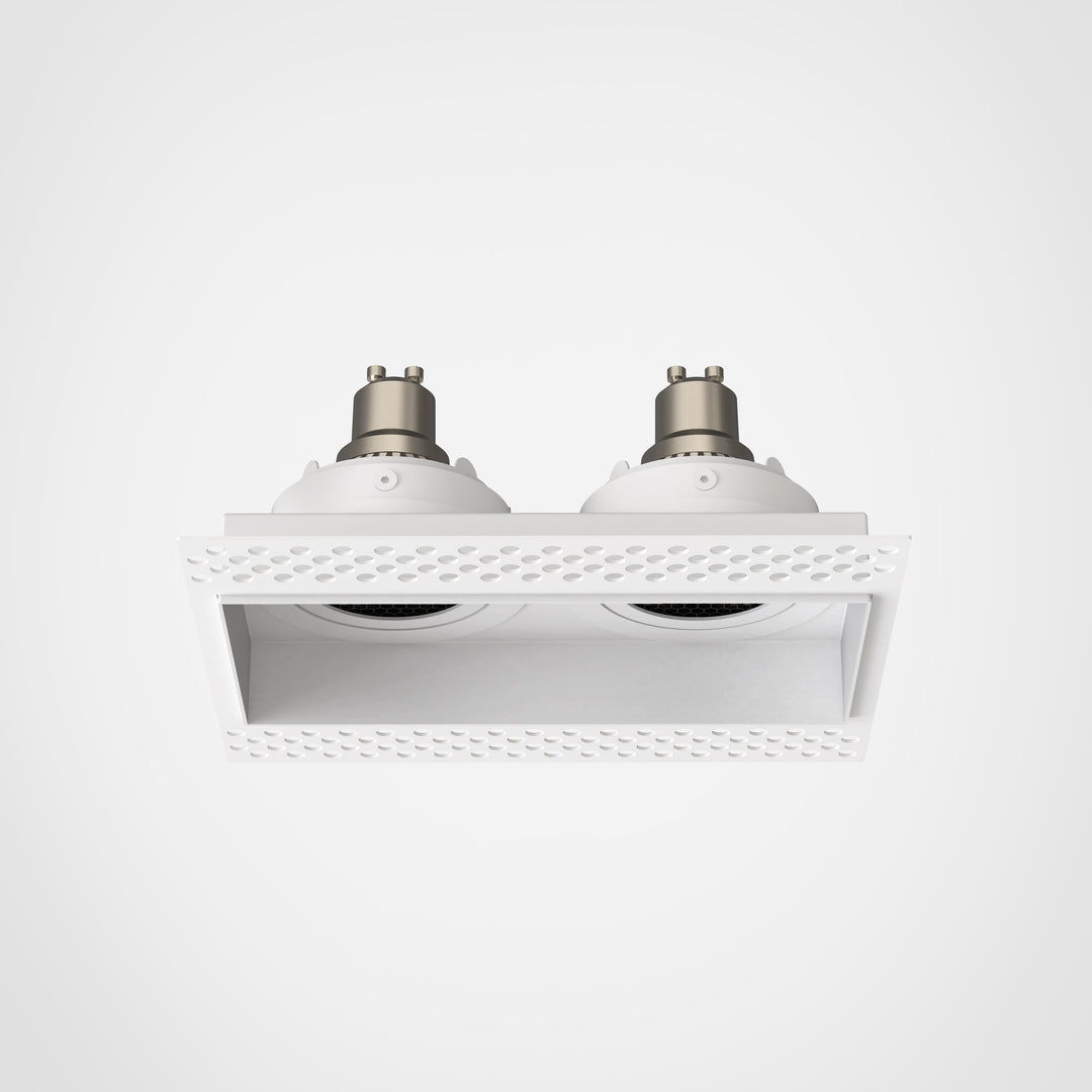 Image of Astro Trimless Square Twin Adjustable, supplied by Prisma Lighting