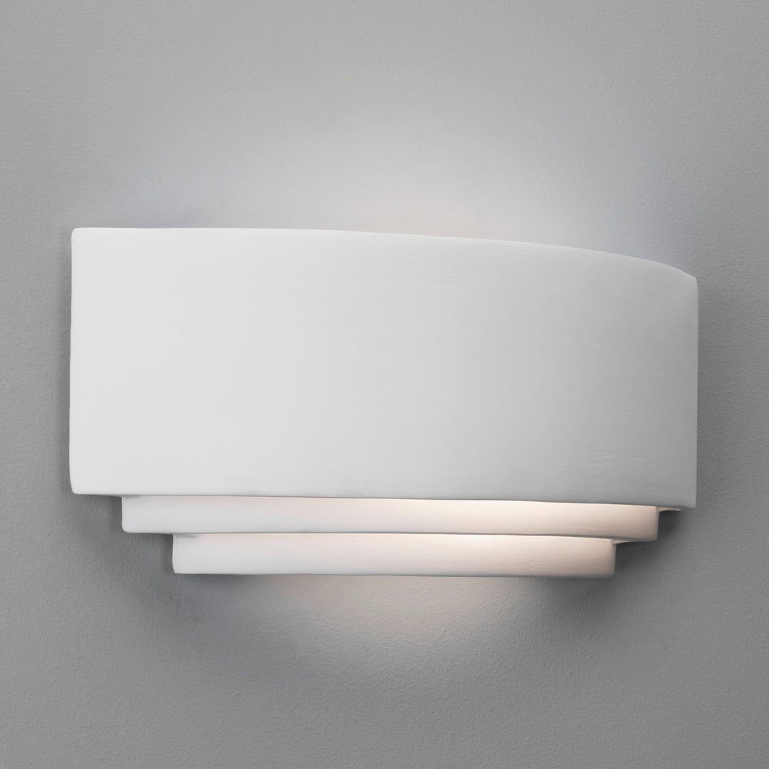 Astro Amalfi 315 Wall Light in Ceramic – Up and Down Light Fixture