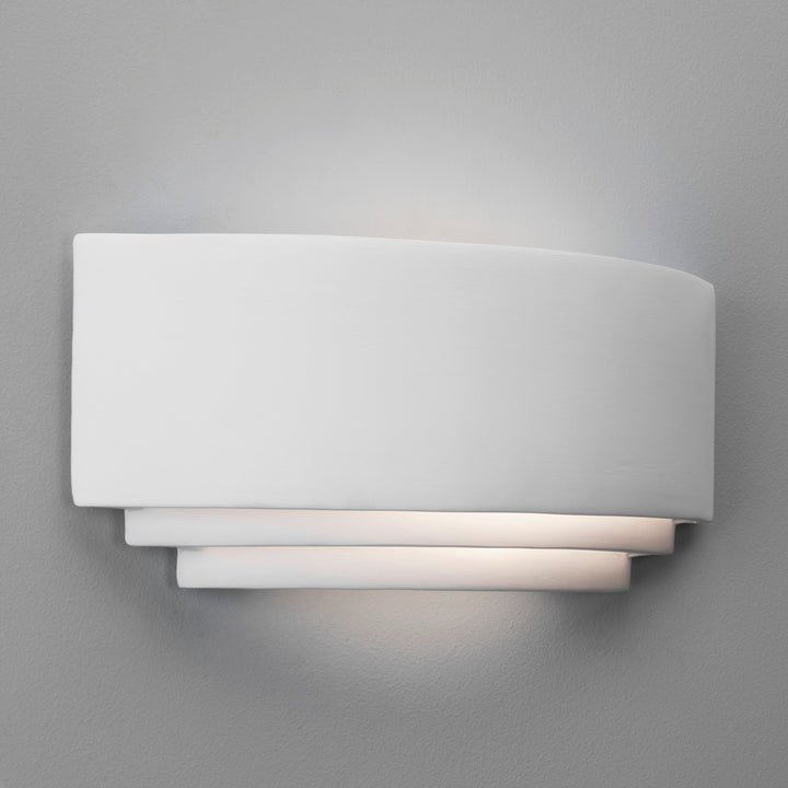 Astro Amalfi 315 Wall Light in Ceramic – Up and Down Light Fixture