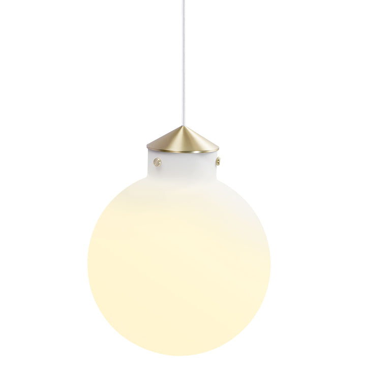 Raito 30 round Pendant Light Opal white Opal white