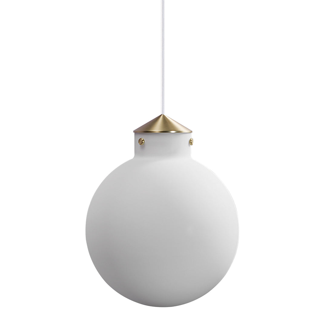 Raito 30 round Pendant Light Opal white Opal white