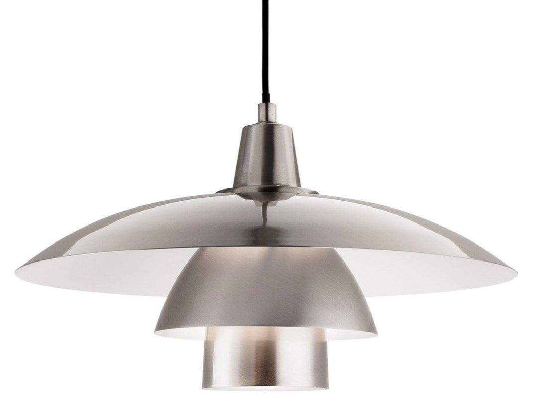 Olsen Pendant Brushed Steel - Prisma Lighting