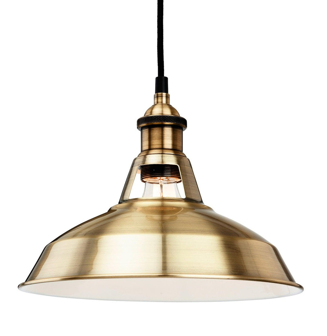 Albany Pendant Antique Brass - Prisma Lighting