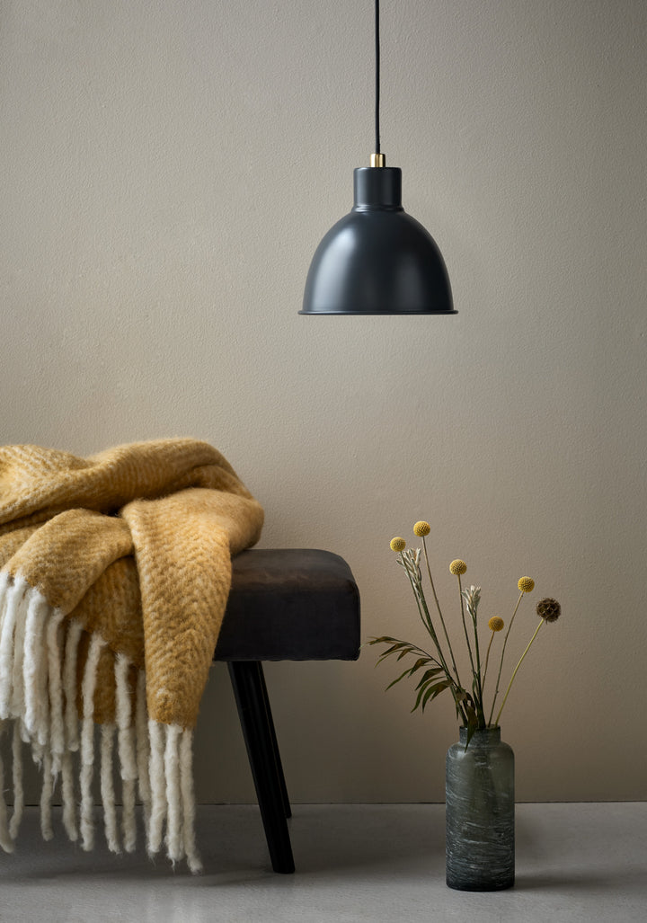 Pop Rough Pendant Light Grey