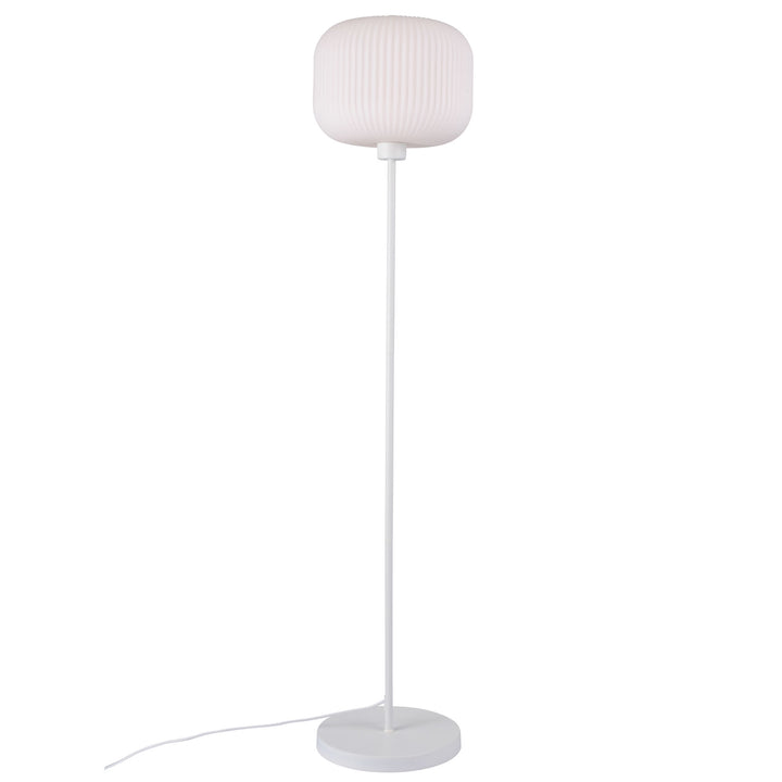 Milford Floor Light White