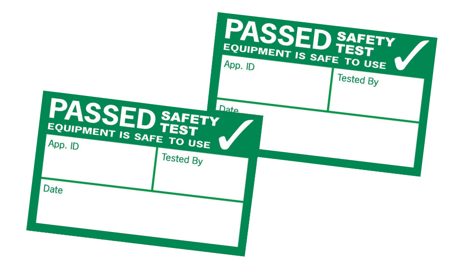 Kewtech 500PASS Appliance Pass Labels, Pack of 500 500PASS