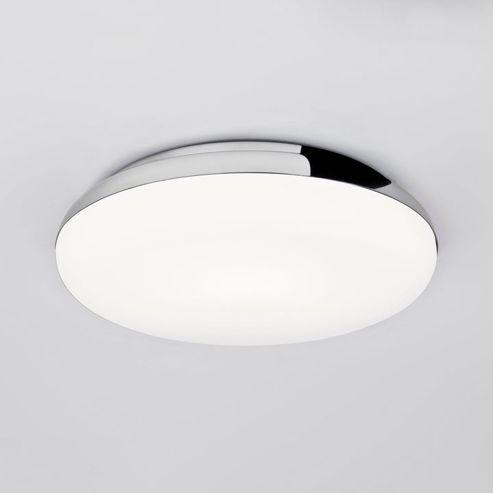 Astro Altea 300 Ceiling Light in Polished Chrome – Bathroom Ceiling Fixture