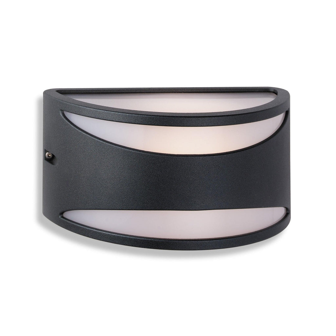 Meridian Wall Light - 60w Black - Prisma Lighting