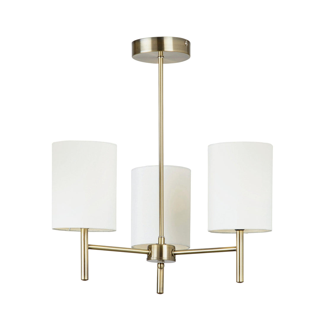 Brio 3lt semi flush - Prisma Lighting