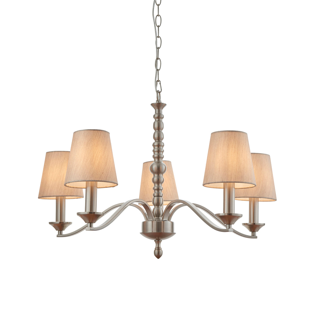 Endon Astaire 5lt pendant ASTAIRE-5SN