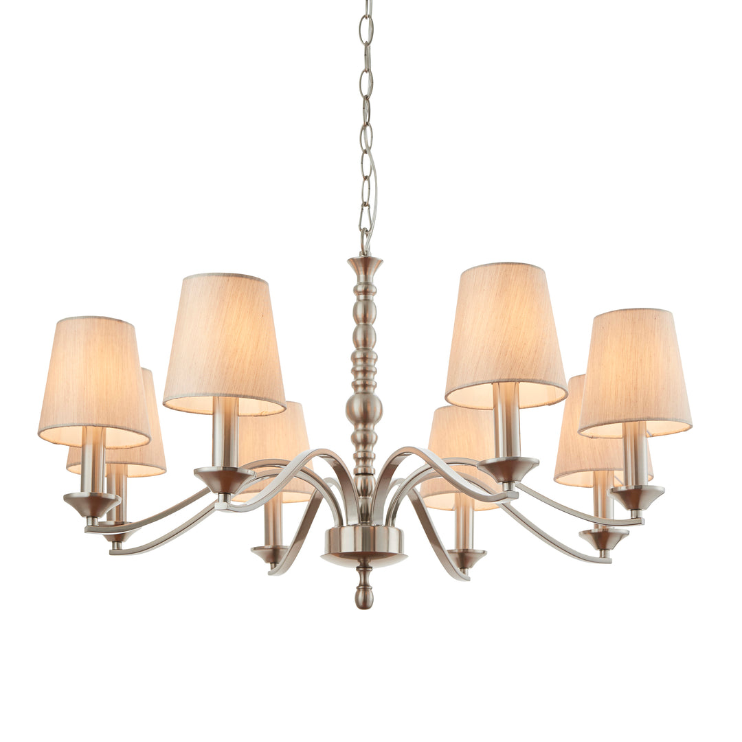 Endon Astaire 8lt pendant ASTAIRE-8SN